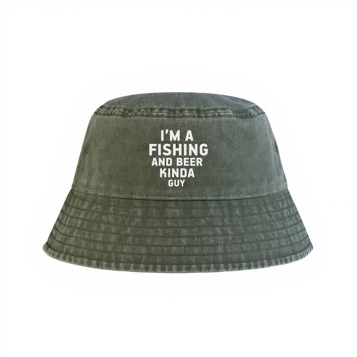Fishing & Beer Kinda Guy Bucket Hat
