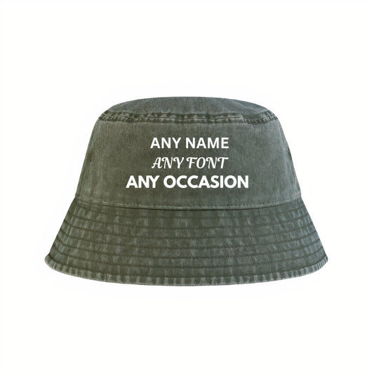 Personalised Bucket Hat