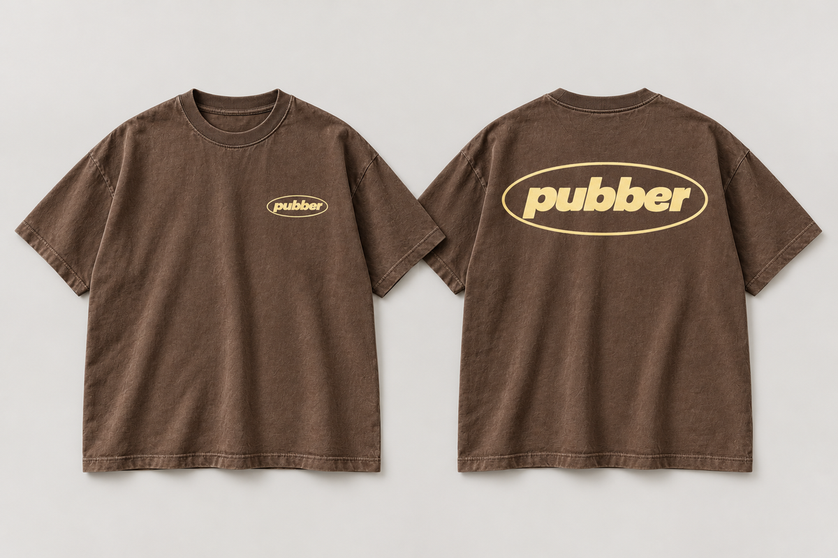 Oval Pubber Logo Tee