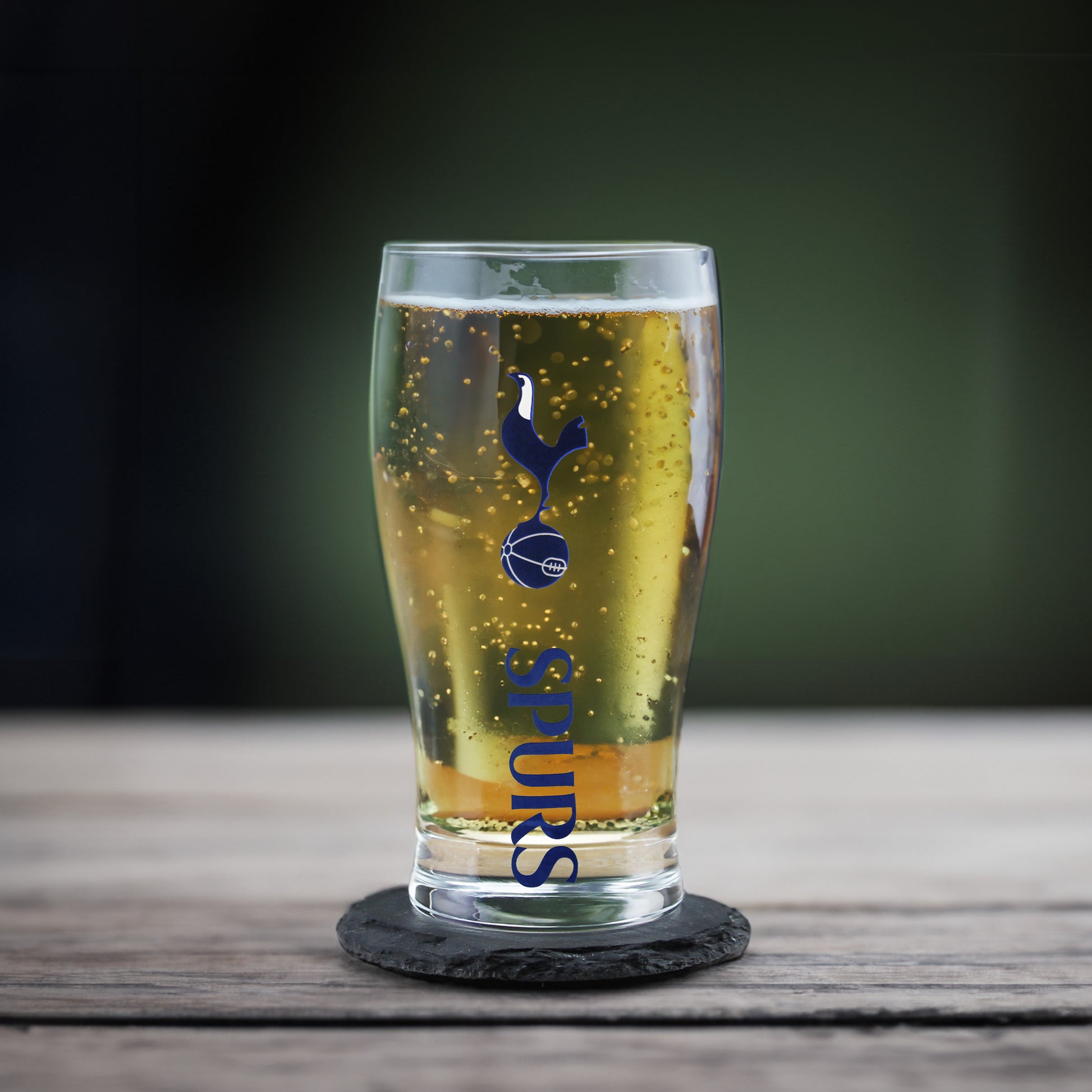 Engraved Tottenham Hotspur 20oz Tulip Pint Glass, Gift Boxed Image 4