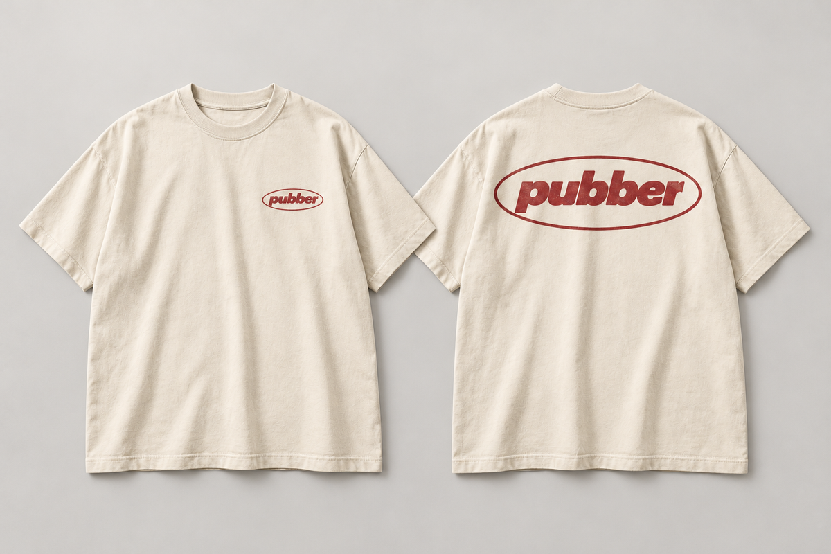 Oval Pubber Logo Tee