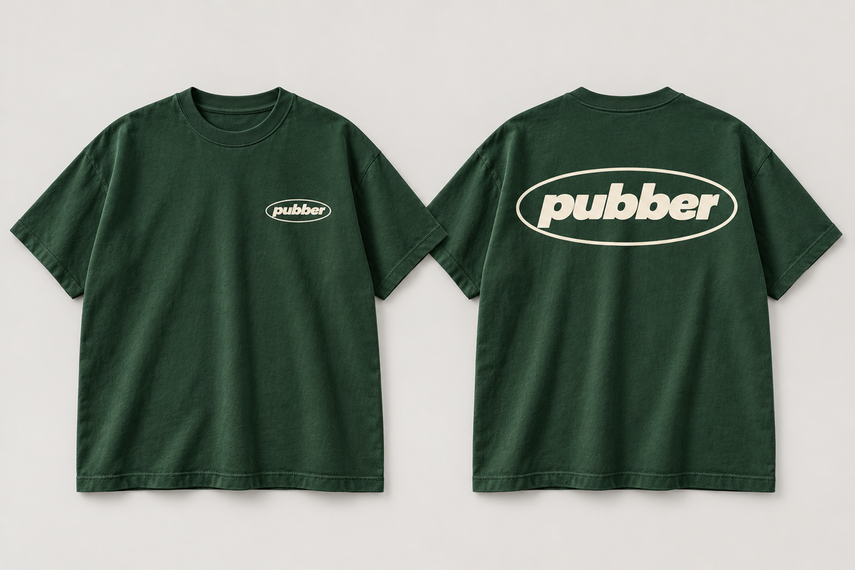 Oval Pubber Logo Tee