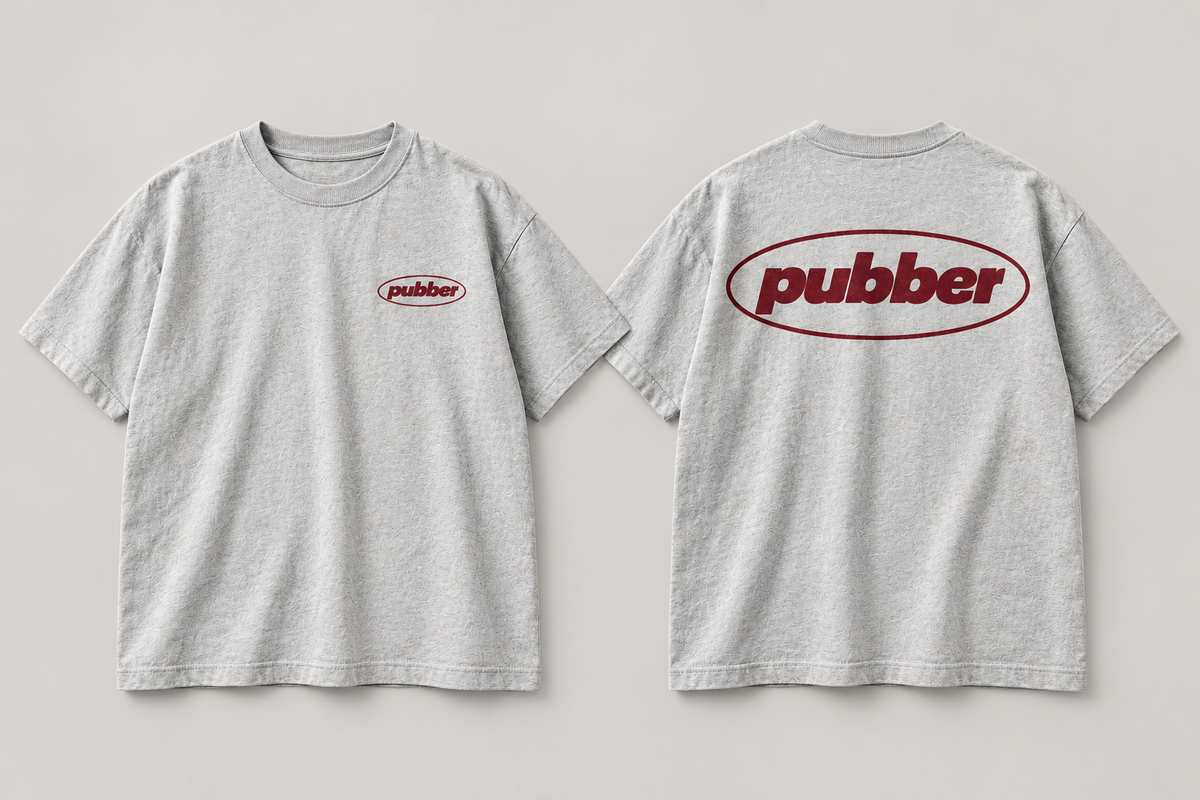 Oval Pubber Logo Tee