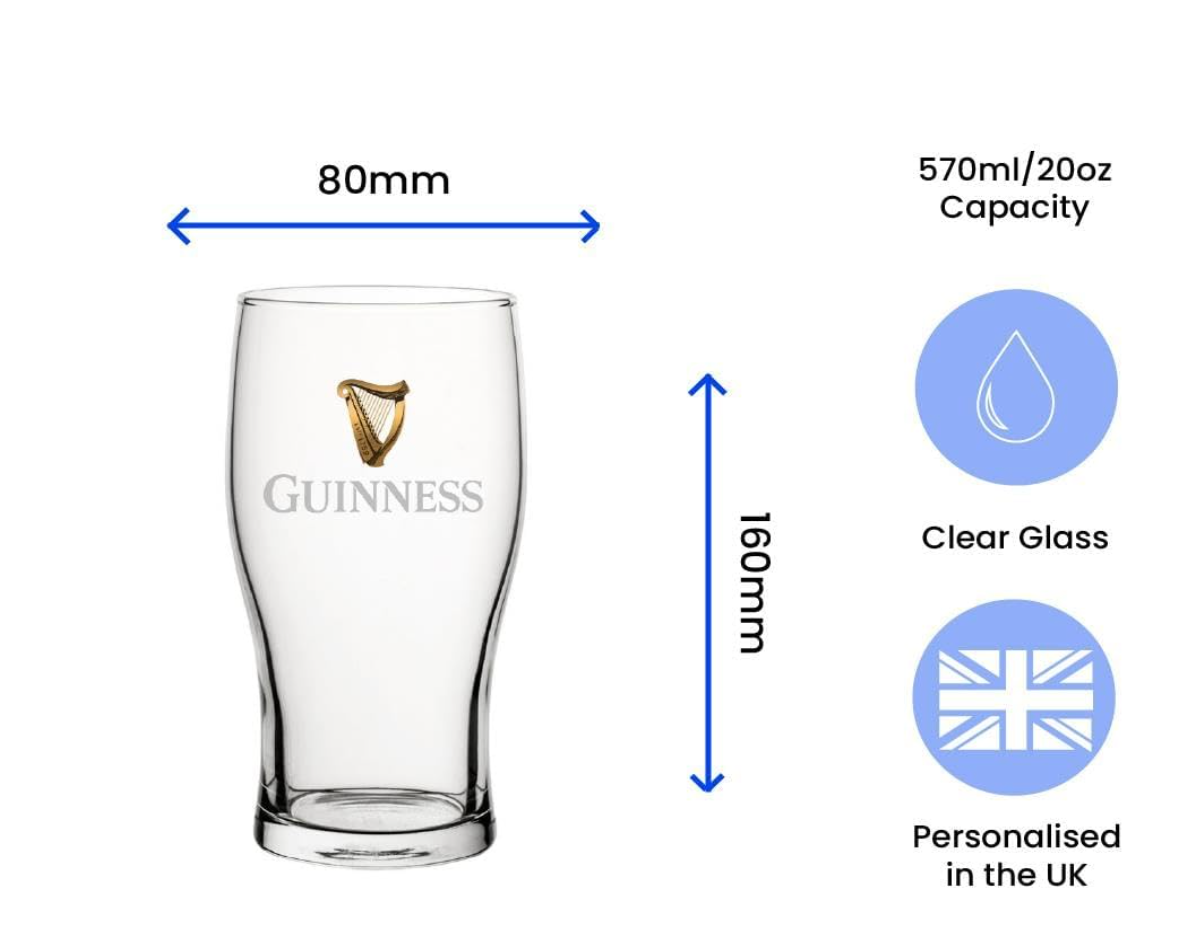 New Guinness Glasses