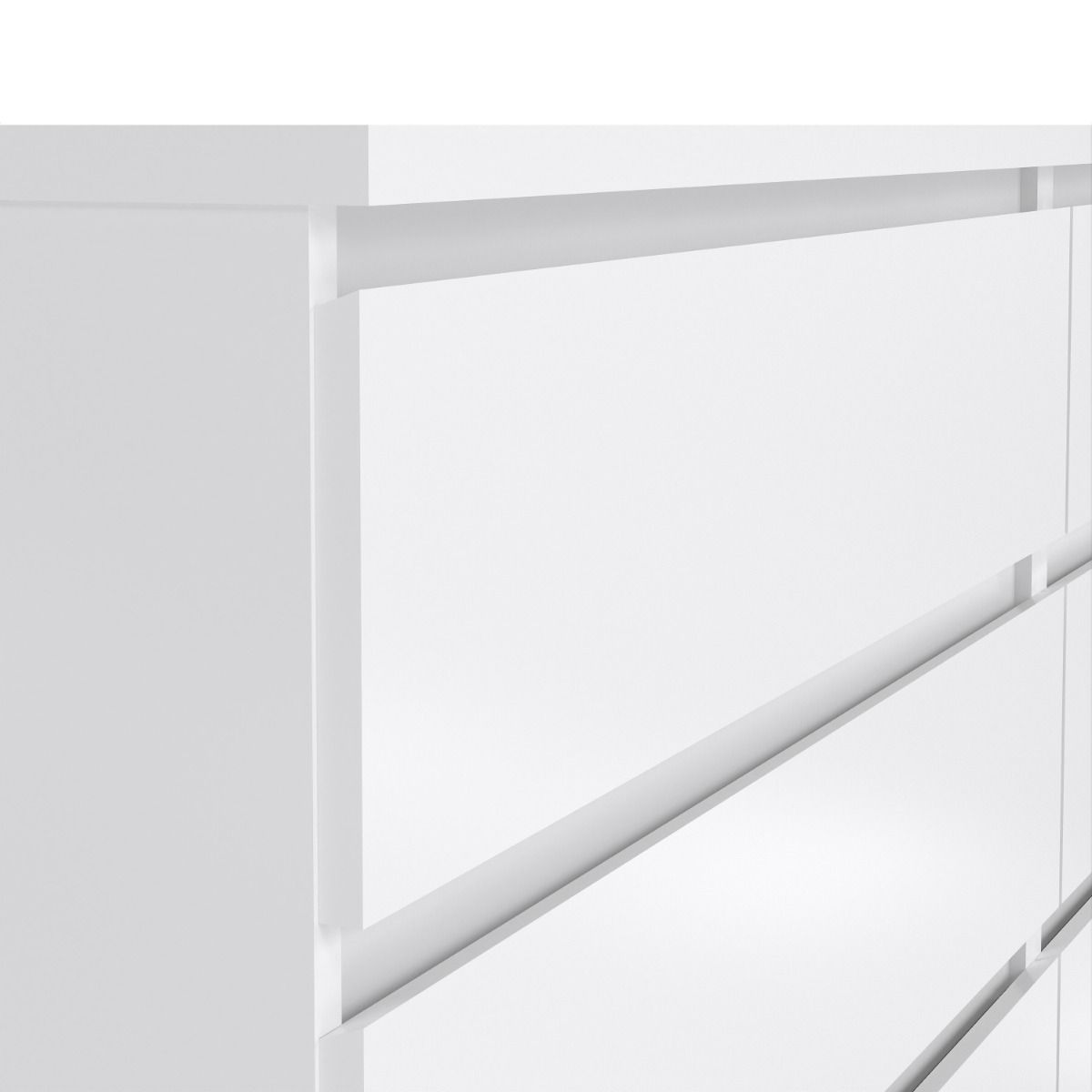Modern Wooden Large Chest Of 6 Drawers W 153.8 x H 70.1 x D 50 cm