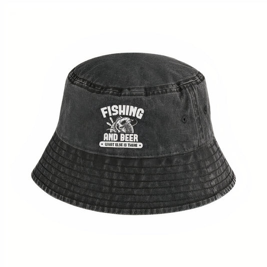 Fishing & Beer Bucket Hat