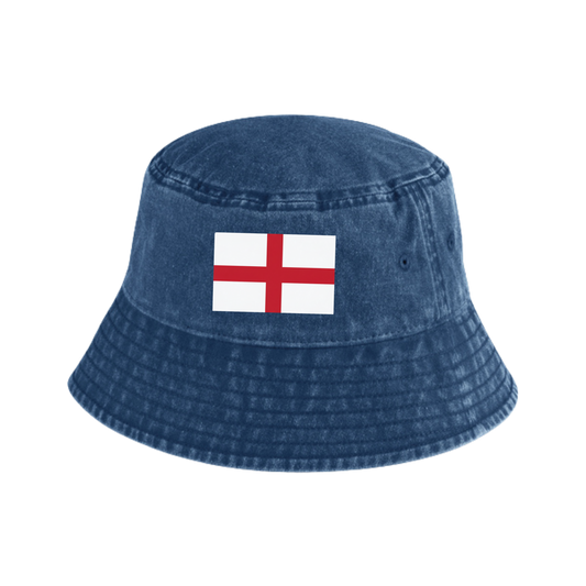 England Flag Bucket Hat
