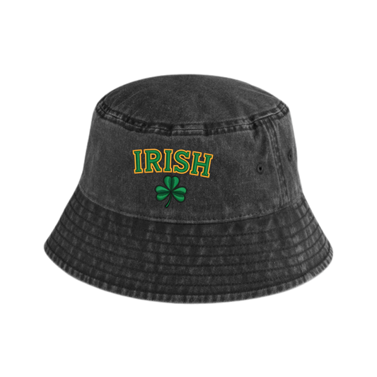 Irish Shamrock Bucket Hat