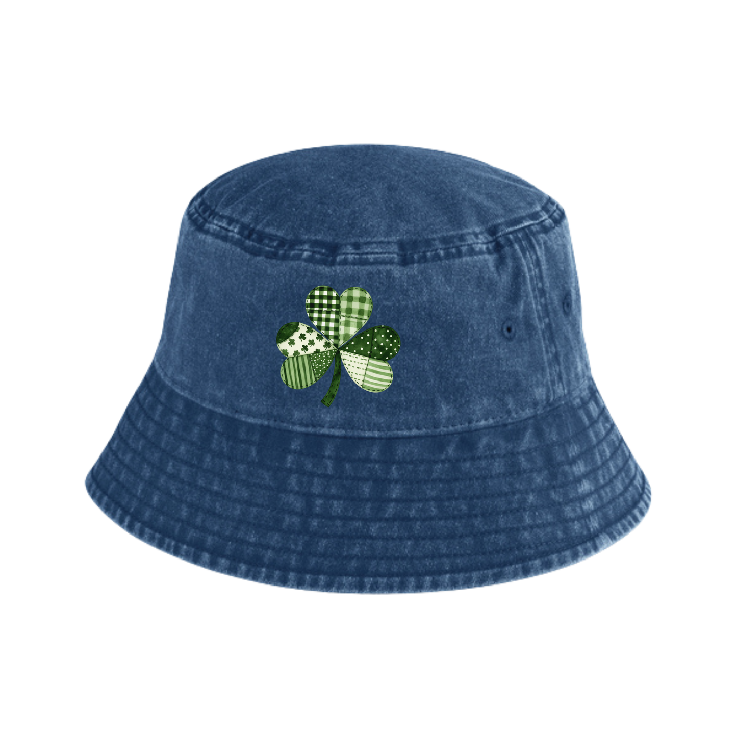 Patchwork Shamrock Bucket Hat
