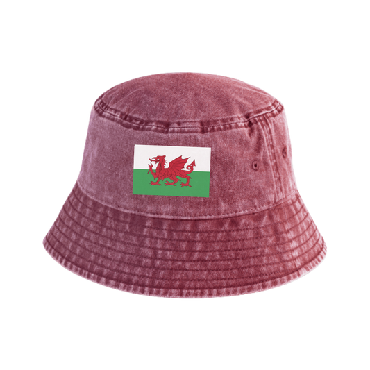 Wales Flag Bucket Hat