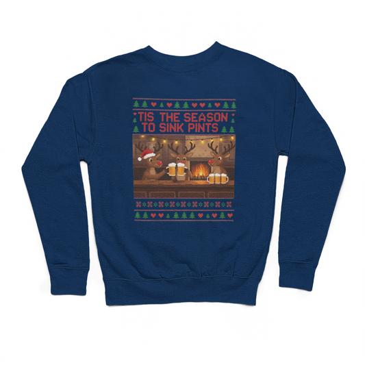 Tis The Season To Sink Pints Sweater