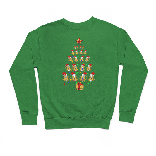 Christmas Beer Tree Sweater