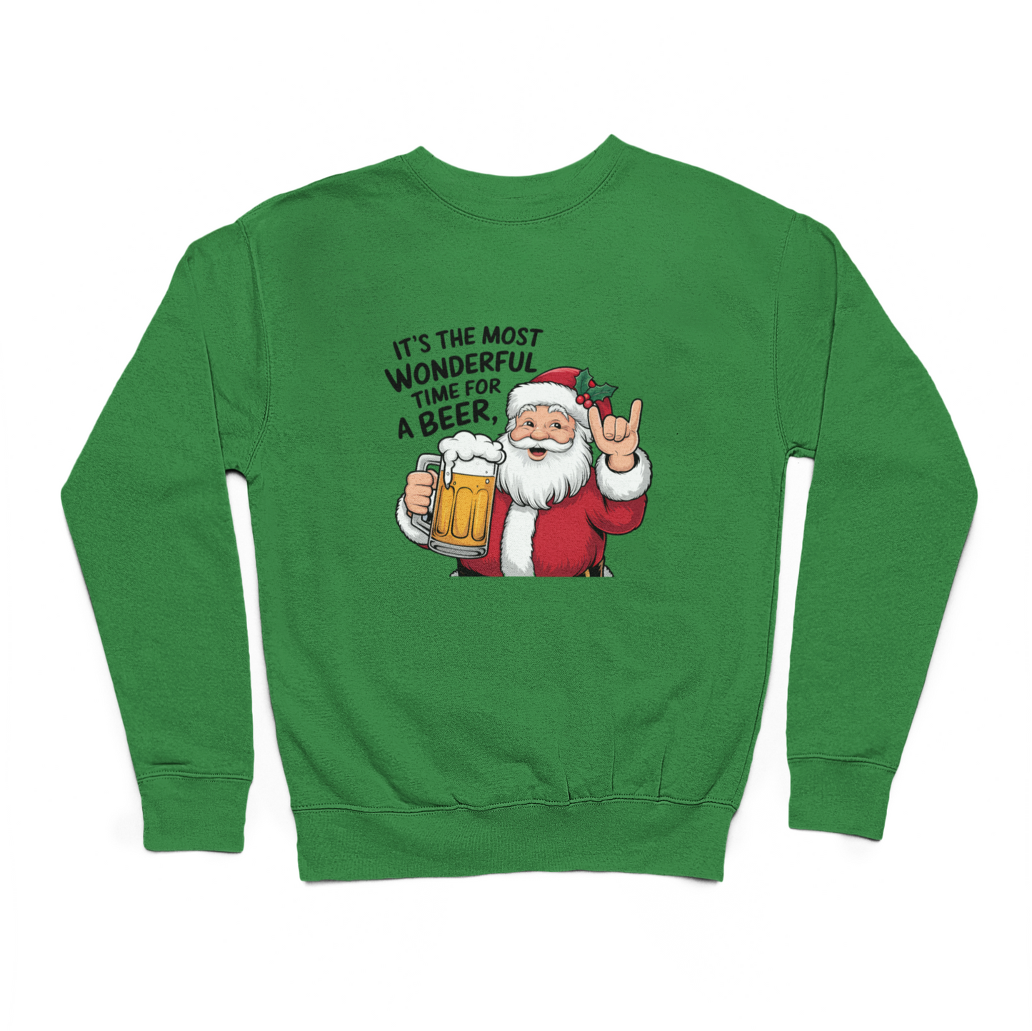 Most Wonderful Time For A Beer Christmas Sweater