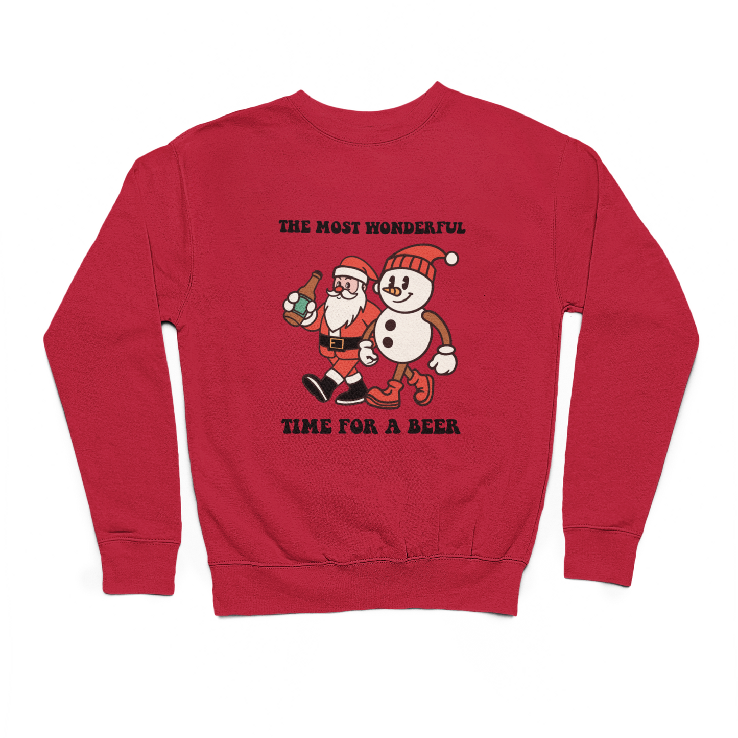 Most Wonderful Time For A Beer Christmas Sweater