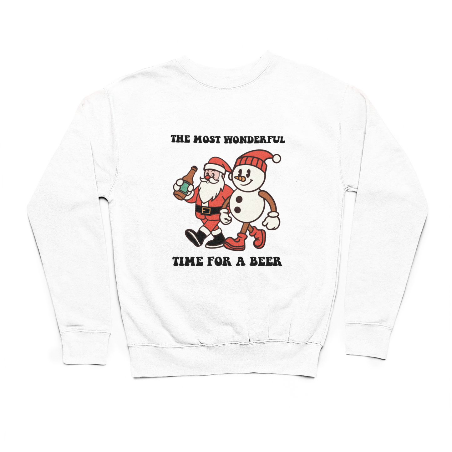 Most Wonderful Time For A Beer Christmas Sweater