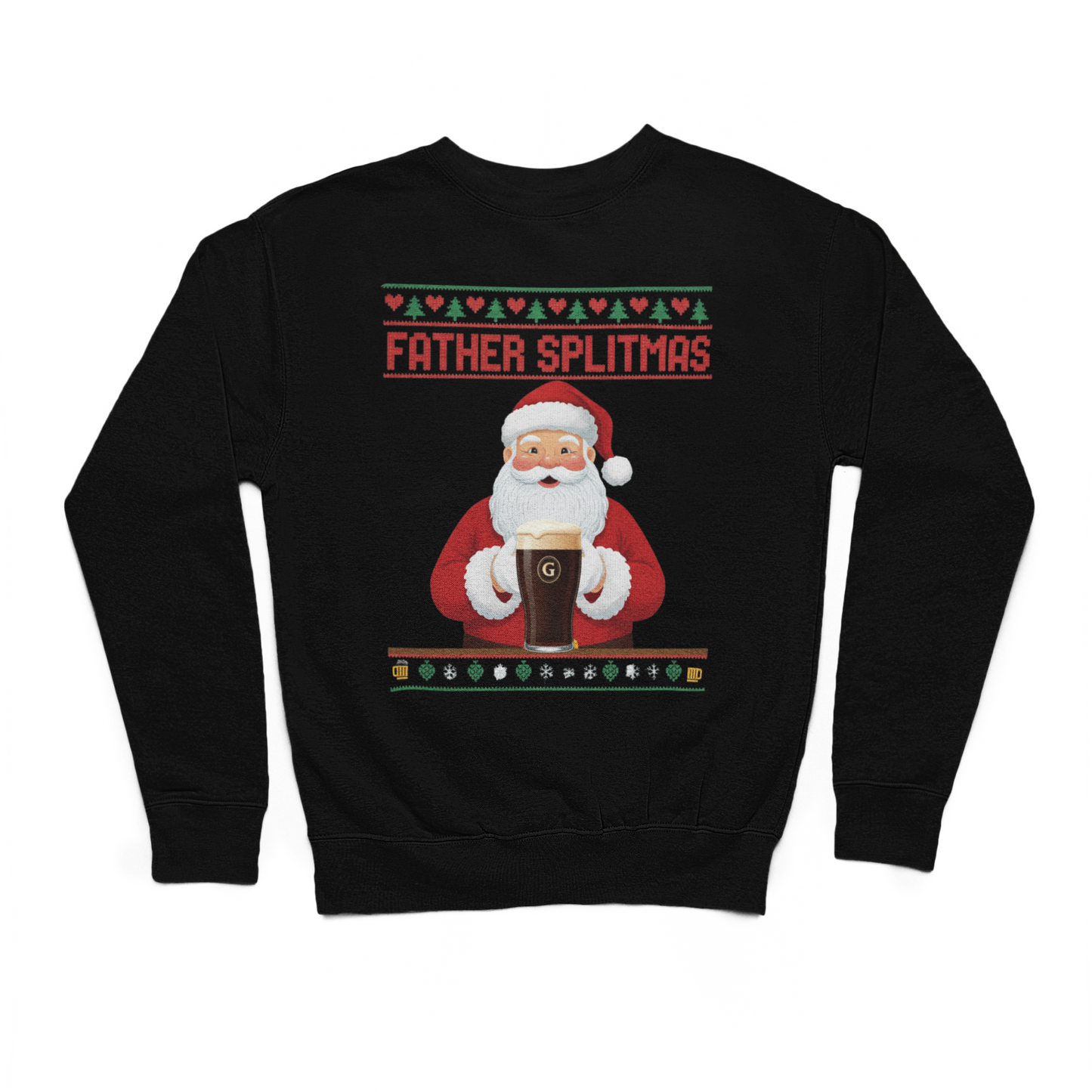 Father Splitmas Sweater