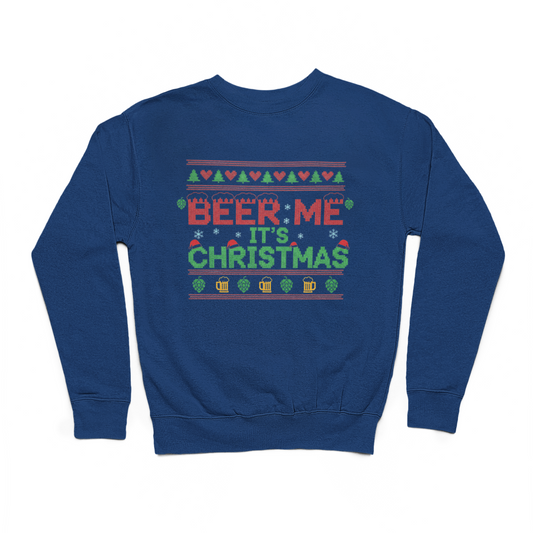 Beer Me It's Christmas Sweater