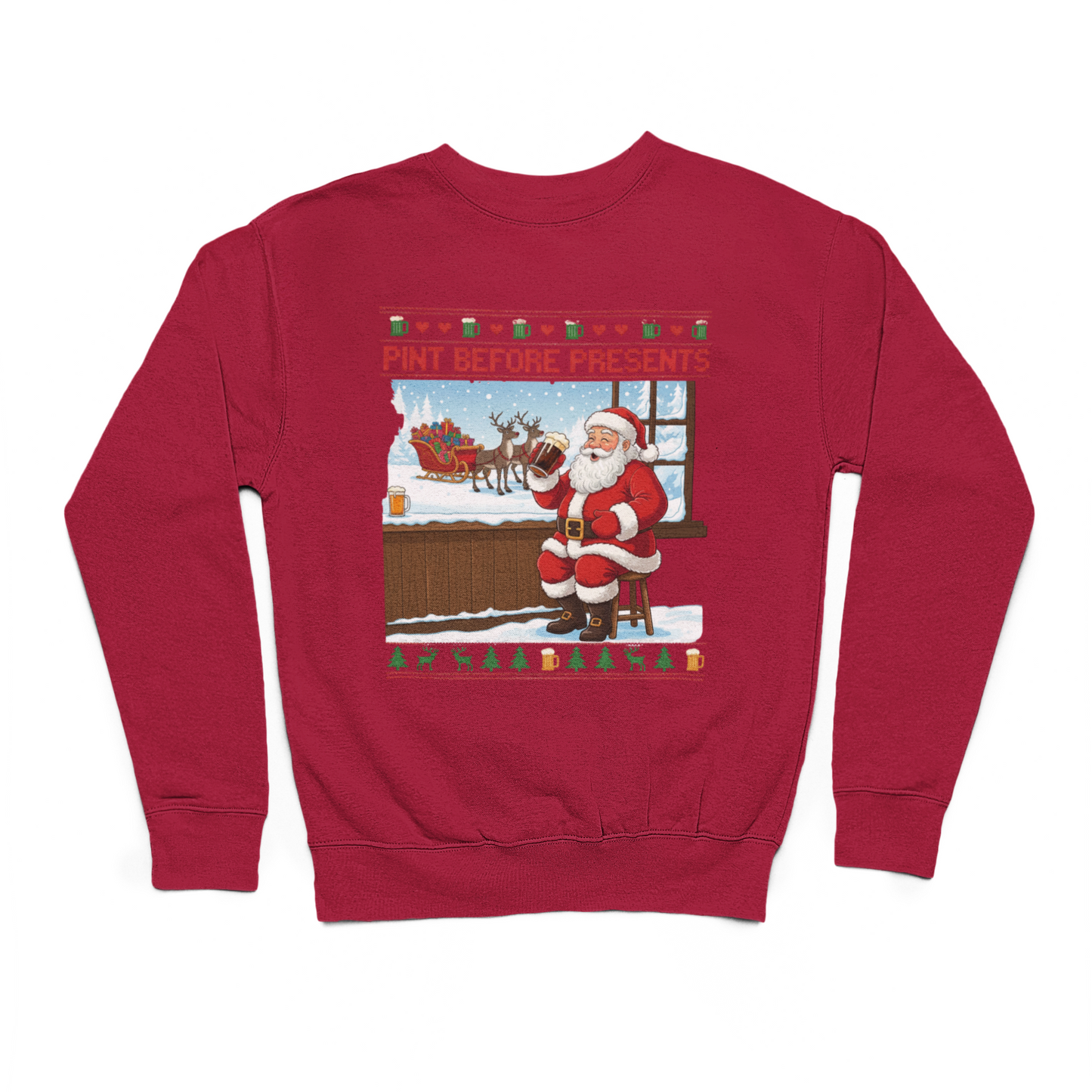 Pint Before Presents Sweater