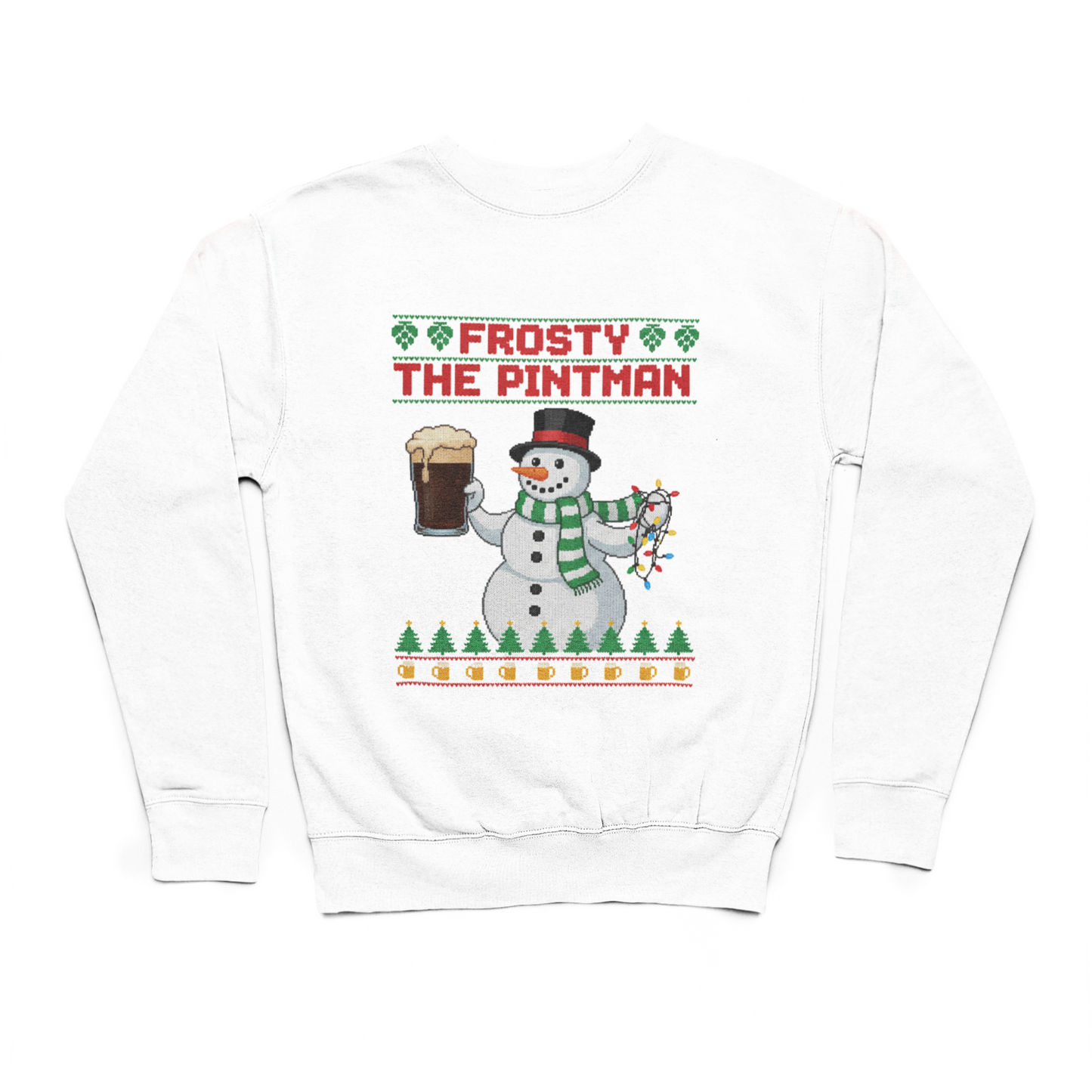 Frosty The Pintman Sweater