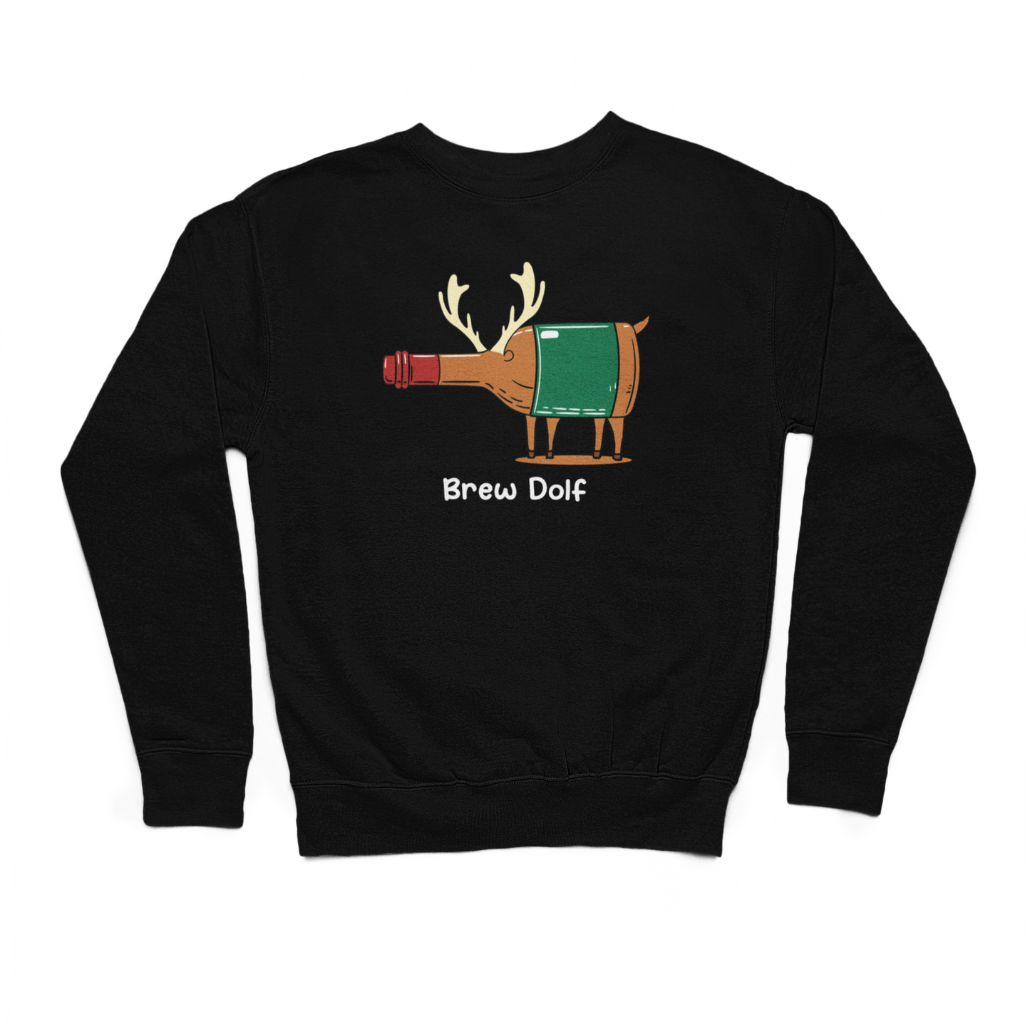 Brew Dolf Reindeer Christmas Sweater