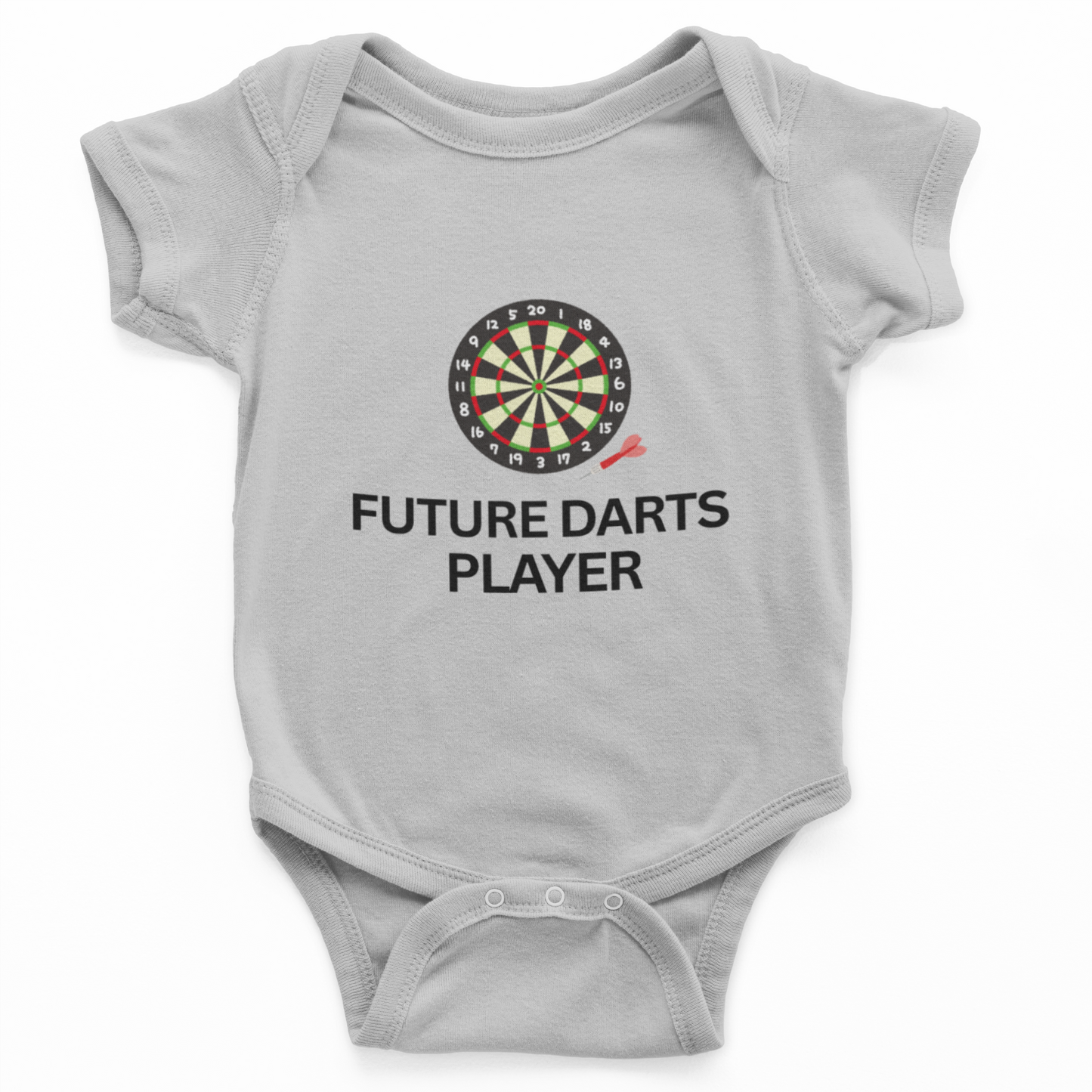 Future Darts Player Baby Grow