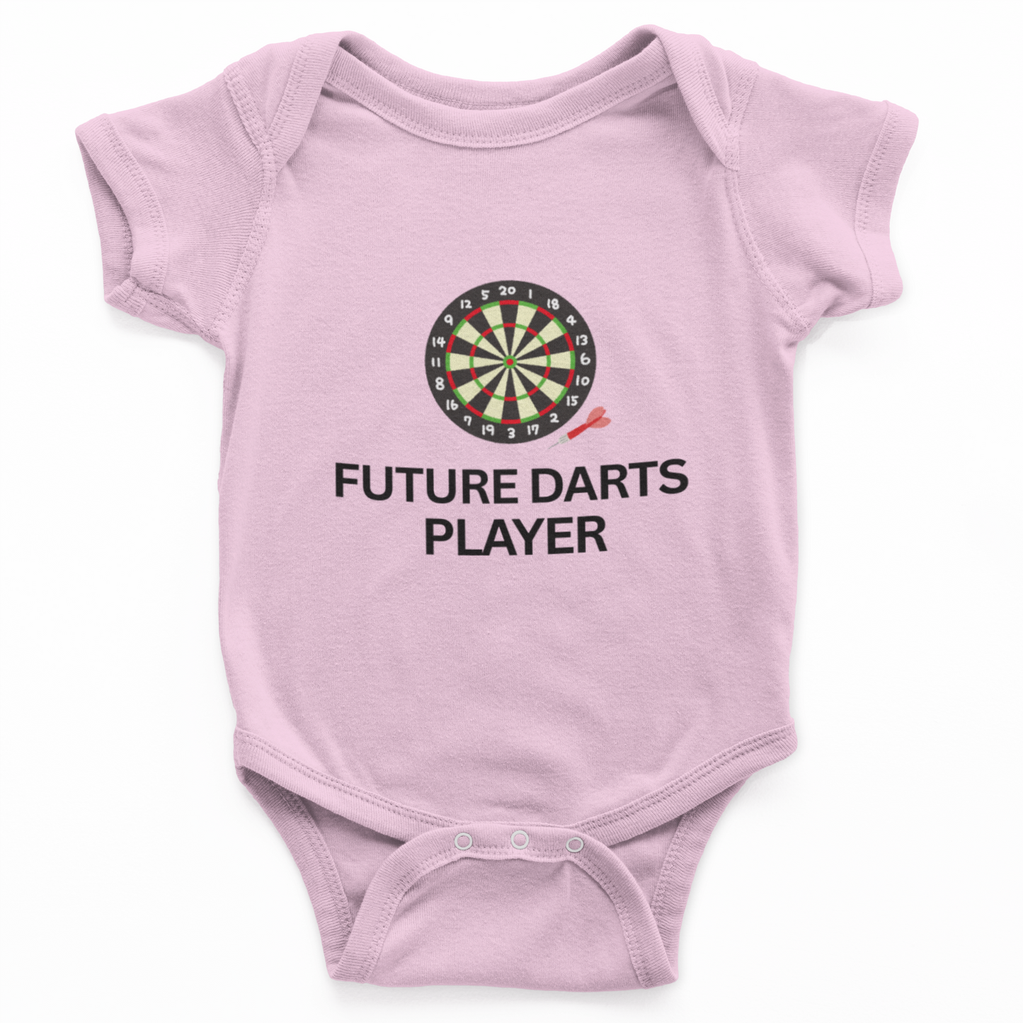 Future Darts Player Baby Grow