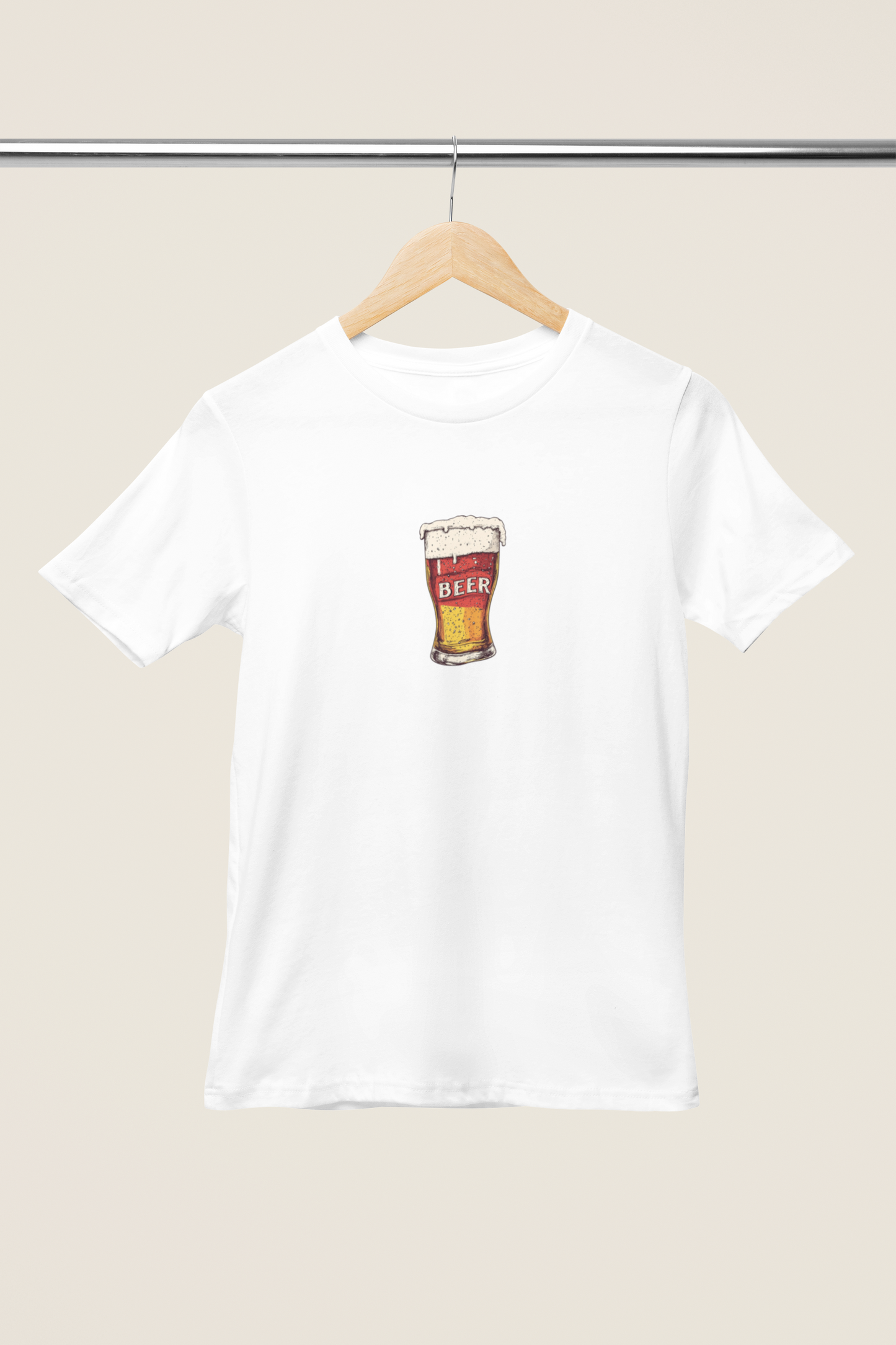 Beer Glass Adults T-Shirt
