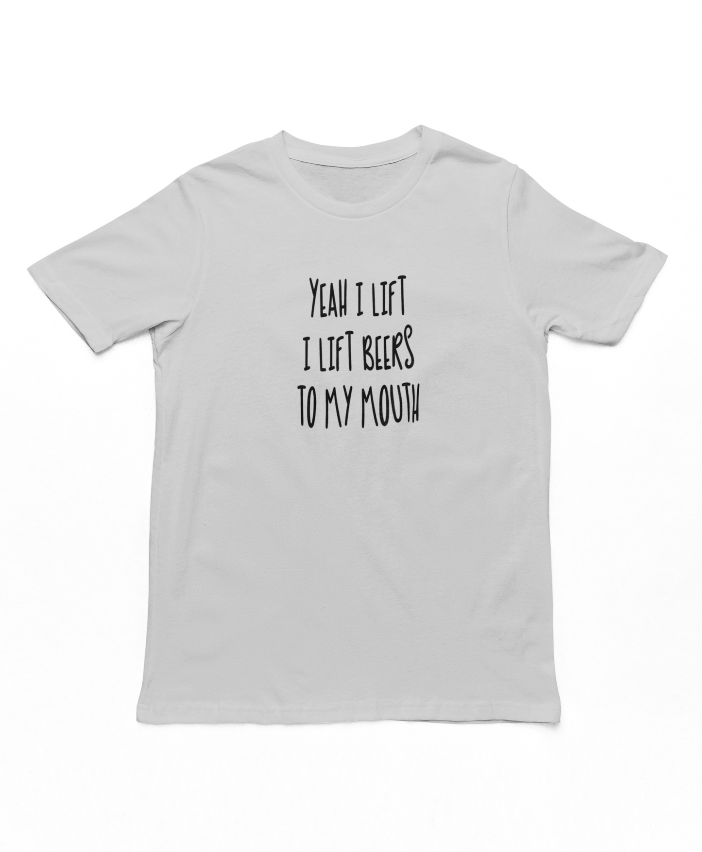 I Lift Beers To My Mouth Adults T-Shirt