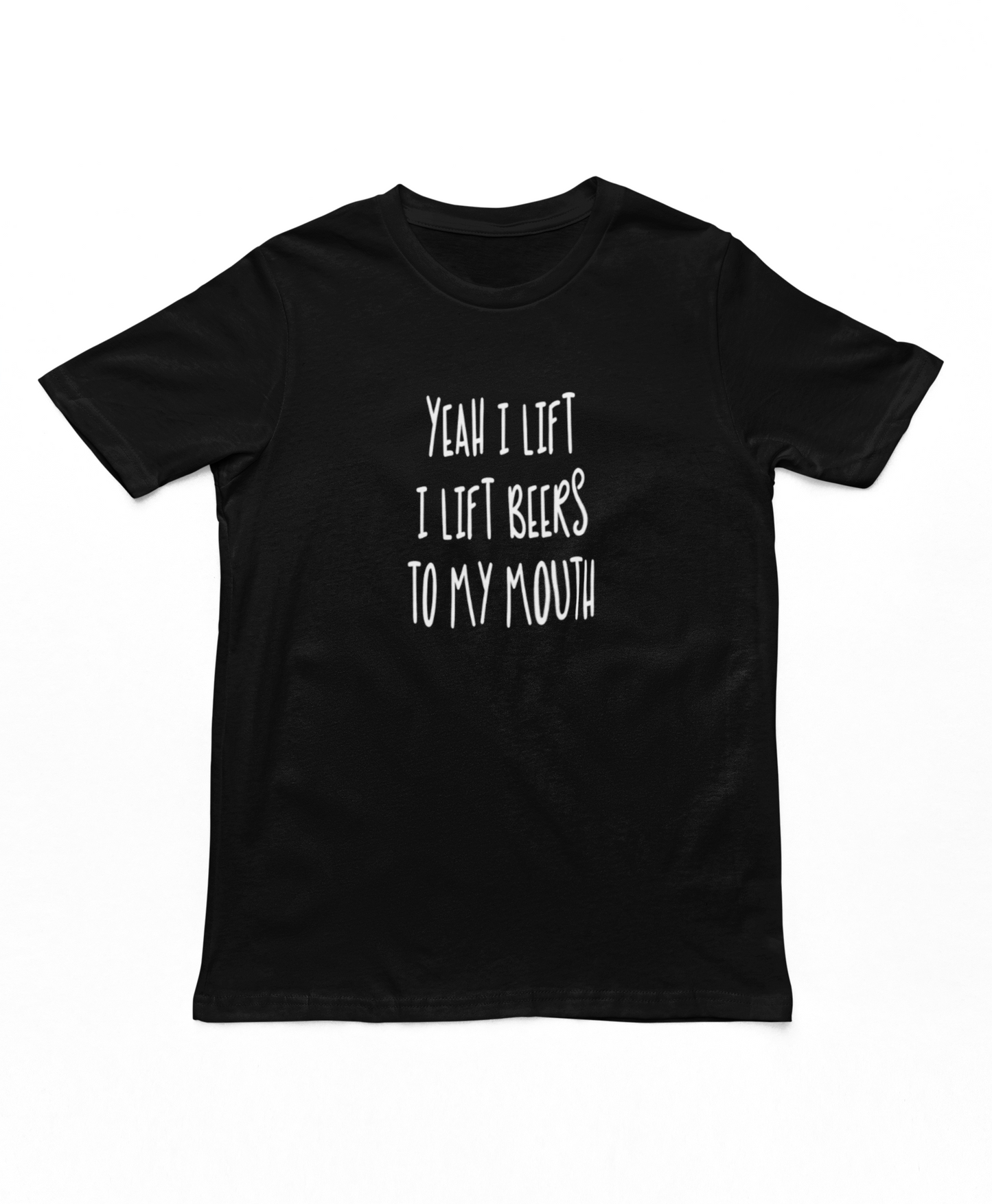 I Lift Beers To My Mouth Adults T-Shirt