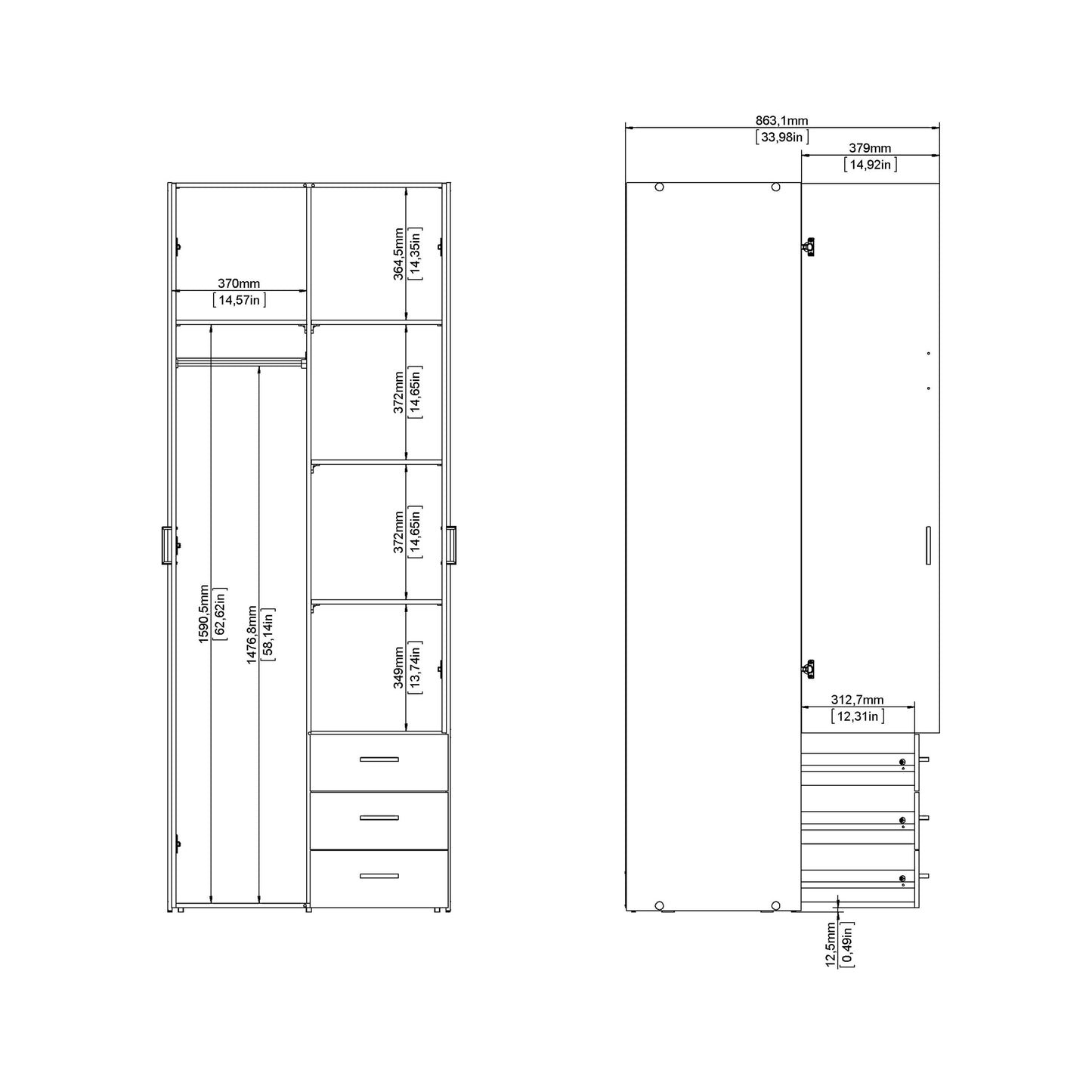 Space Wardrobes
