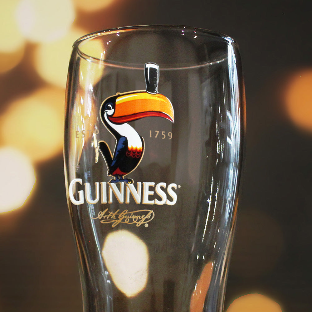 Official Guinness Pint Glass, Engraved with Any Message, Gift Boxed