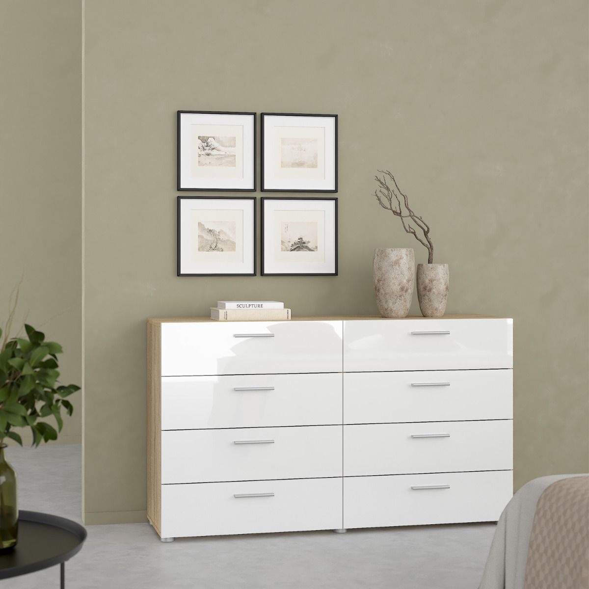 Pepe Wide Chest of 8 Drawers