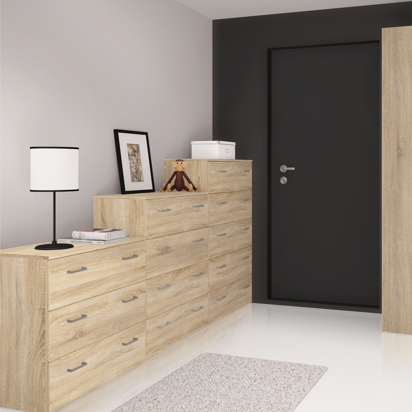 Space Chest of 3 Drawers