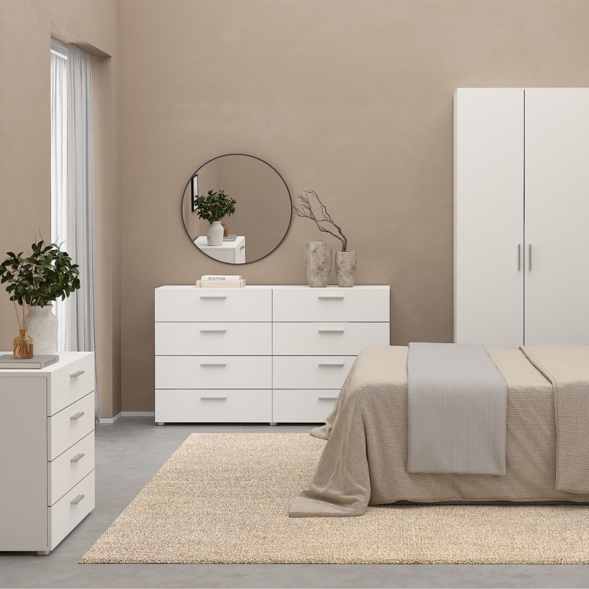 Pepe Wide Chest of 8 Drawers