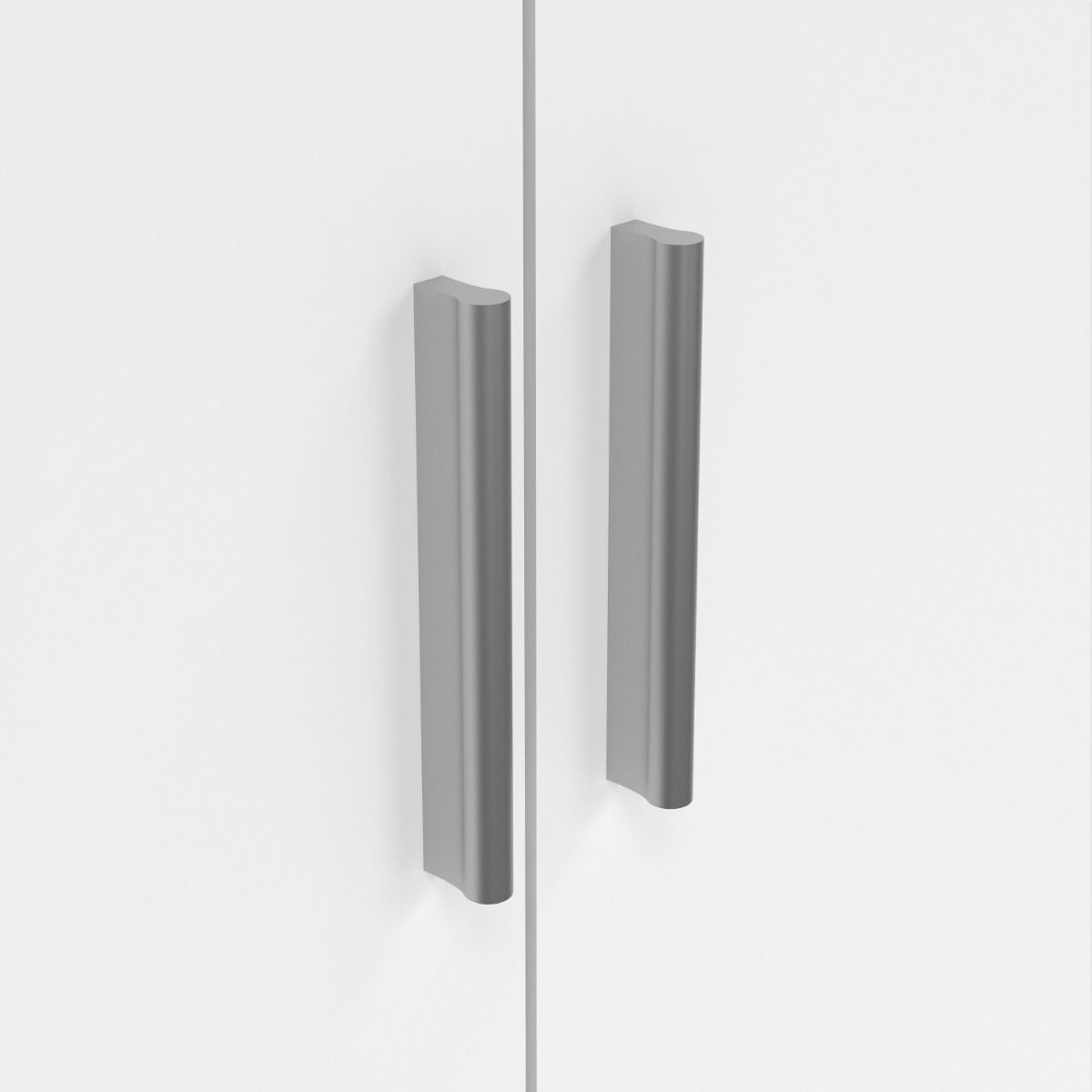 Pepe Wardrobe with 3 Doors in White