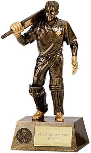 Personalised Engraved Cricket Trophy