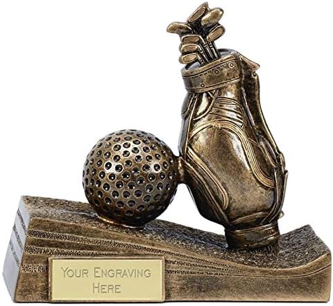 Personalised Engraved Golf Award Trophy
