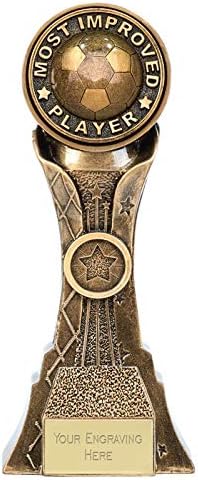 Personalised Engraved Genesis Most Improved Player Football Award 8 Inch (20cm)