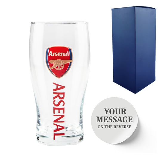 ARSENAL PINT GLASS