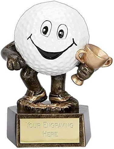 Personalised Engraved Golf Award Trophy