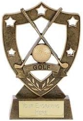 Personalised Engraved Golf Award Trophy